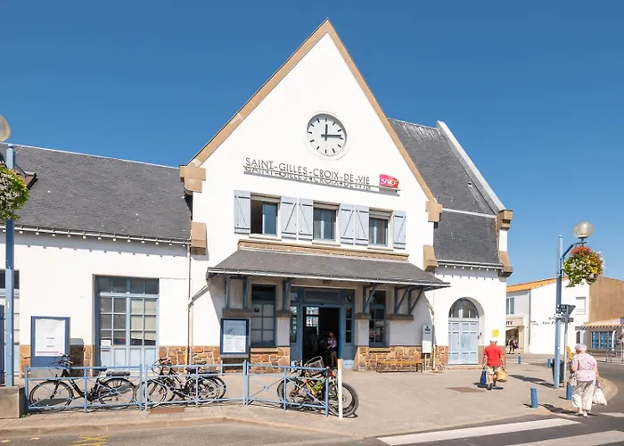 Saint-gilles-croix-de-vie, 4pers 'o Mercado' Apartman